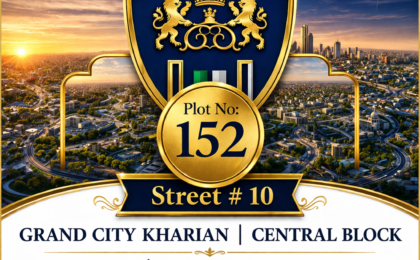 Plot#152|Street#10|Park Facing|Central Block