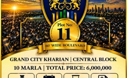 Plot11-St#Corner/Boulevard-Central Block
