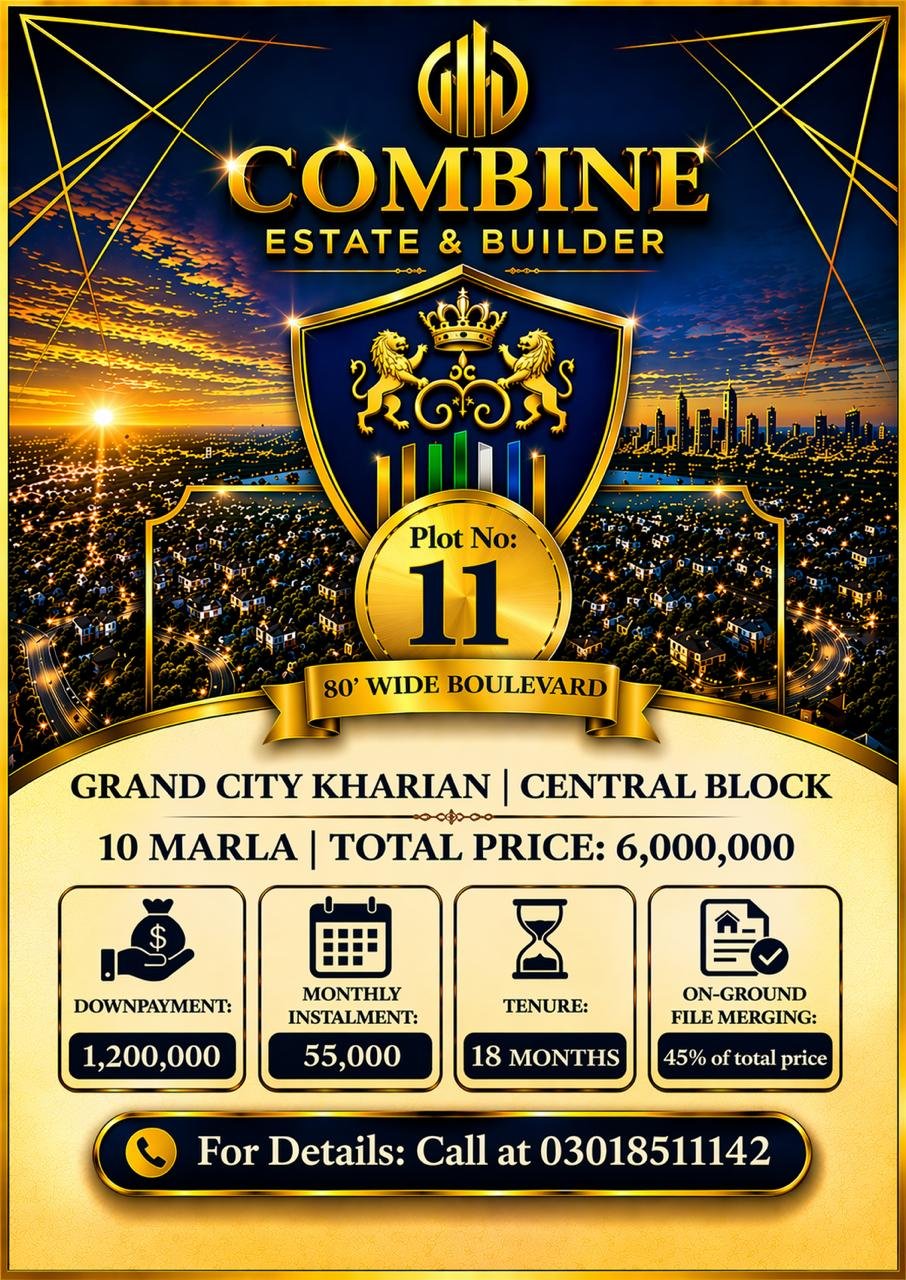 Plot11-St#Corner/Boulevard-Central Block