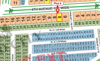 20 Marla Plot For Sale in Grand City Kharian Block C-Exc