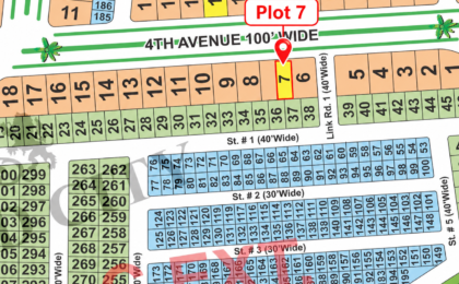 20 Marla Plot For Sale in Grand City Kharian Block C-Ext