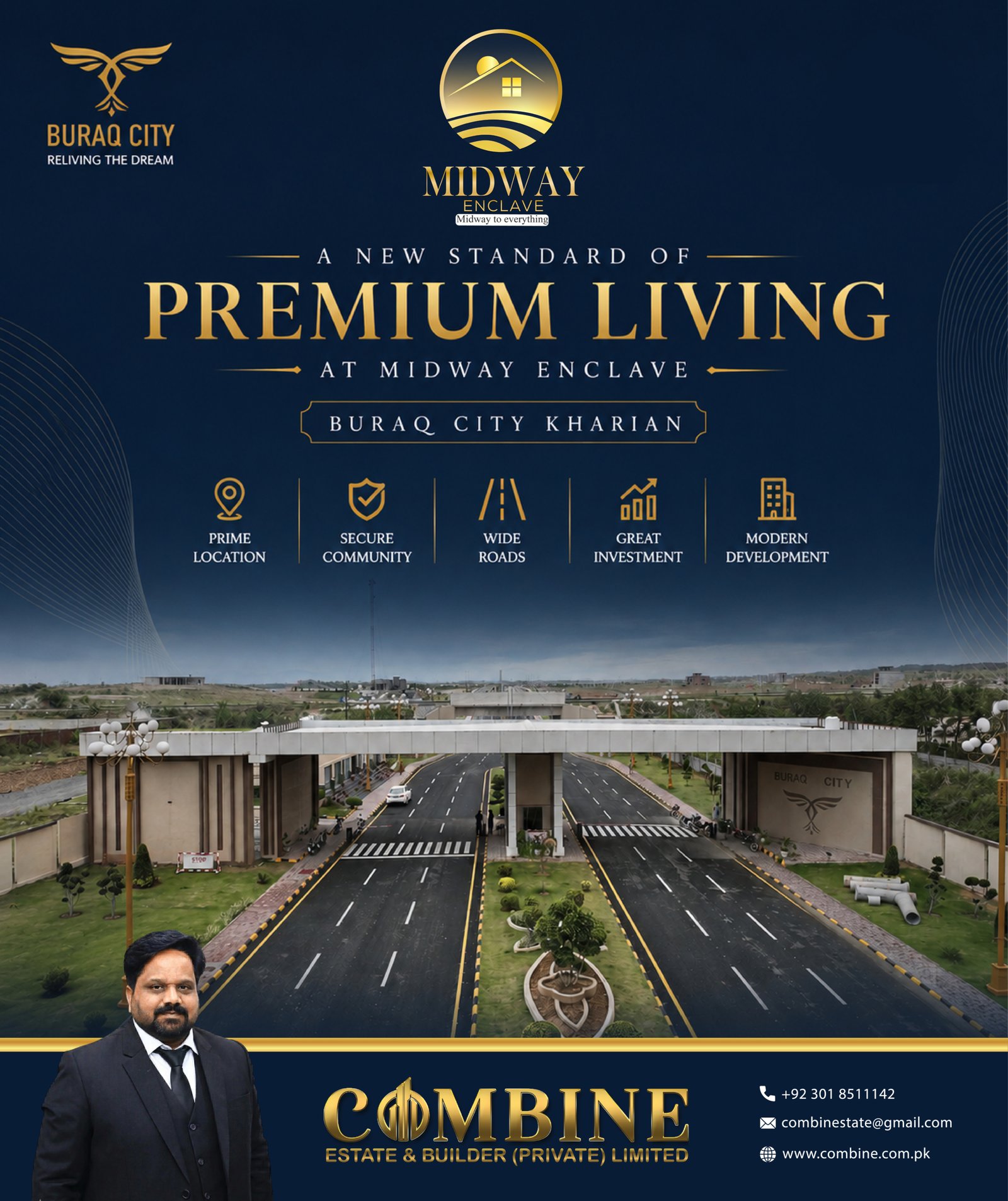 Midway Enclave Buraq City Kharian Premium Living
