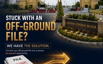 Grand Central Block Grand City Kharian investment opportunity