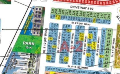 5 Marla Plot For Sale in Grand City Kharian Block A2